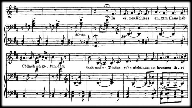 F. Schubert - Winterreise / 10. Rast / For Medium Voice / 슈베르트, 연가곡 겨울 나그네 10.휴식 смотреть онлайн