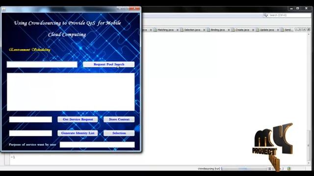 Using Crowdsourcing to Provide QoS for Mobile Cloud Computing | Final Year Projects 2016 смотреть онлайн