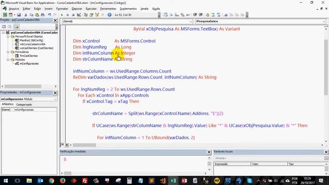 07- Excel VBA Cadastro de Clientes смотреть онлайн