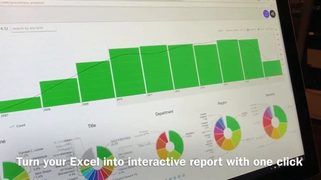 How to Convert an EXCEL Spreadsheet Into an Interactive Report смотреть онлайн