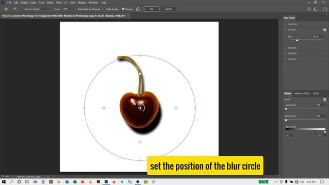 How To Create Transparent PNG With Shadow in Photoshop! смотреть онлайн