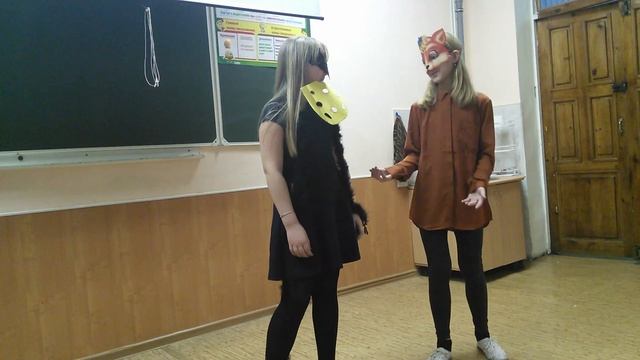 Ворона и лисица сценка смотреть онлайн