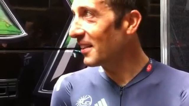 Flecha talks about his Tour de France time trial смотреть онлайн