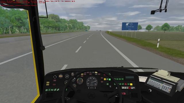 OMSI 2. Ahlheim & Laurenzbach, Line ALX, Setra S 319 UL. Part 2 смотреть онлайн