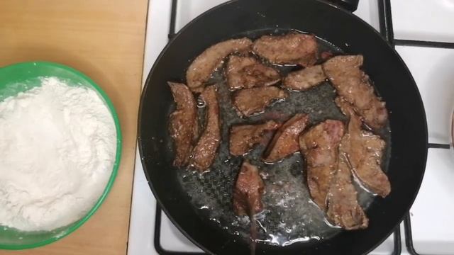 Печень в молоке. смотреть онлайн