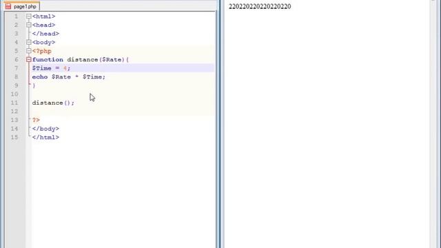 PHP Lesson 13 - Creating a Function in PHP смотреть онлайн