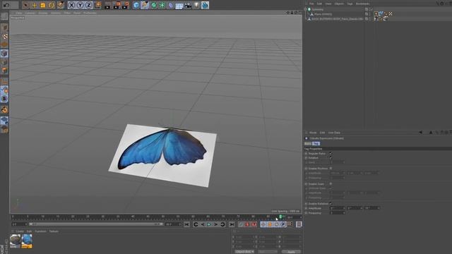 Cinema 4D And Octane Render - How To Create Animated Butterfly Wings In 4 Minutes смотреть онлайн
