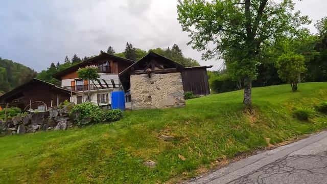 Driving In France From Chamonix-Mont-Blanc To Cordon In May 2023