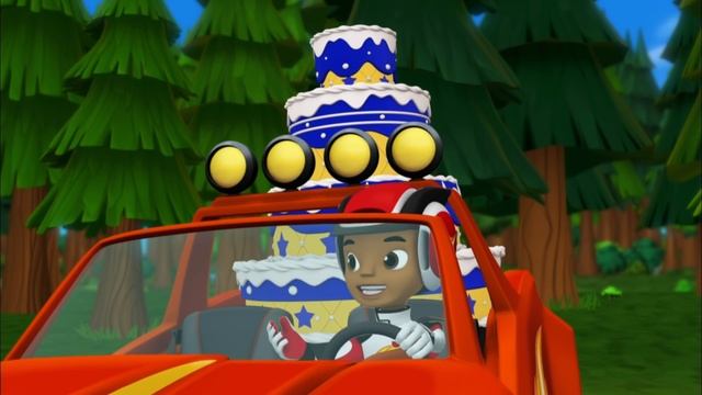 Blaze I Megamaszyny | Blaze Próbuje Złapać Uciekający Tort | Nick Jr.