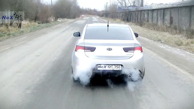 NeX® KIA Cerato II Koup. ЭКСКЛЮЗИВ! Глушитель раздвоенный & 4 насадки. В Питер за эксклюзивом смотреть онлайн