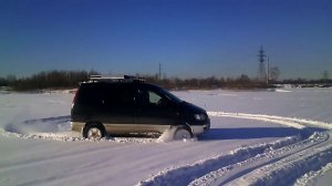 тойота ноах по снегу