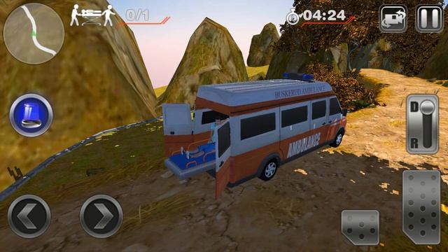 Hill Climb Ambulance Rescue - Android Gameplay HD смотреть онлайн