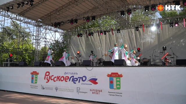 Элиста приняла эстафету фестиваля «Русское лето. ZаРоссию»