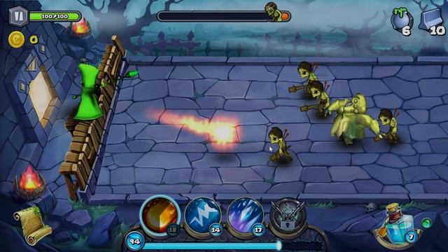 Magic Siege - Defender - Android gameplay GamePlayTV смотреть онлайн