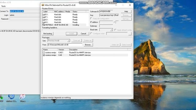 Mikrotik RB750Gr3 Eror/Stuck on RouterOS v6.48.1 Downgrade routerOS v6.48 Normally смотреть онлайн