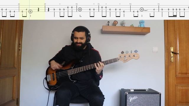 Feng Suave // Sink Into the Floor [Bass Cover + Tabs] смотреть онлайн