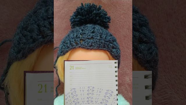 Шапочка и шарфик - комплект для куклы смотреть онлайн