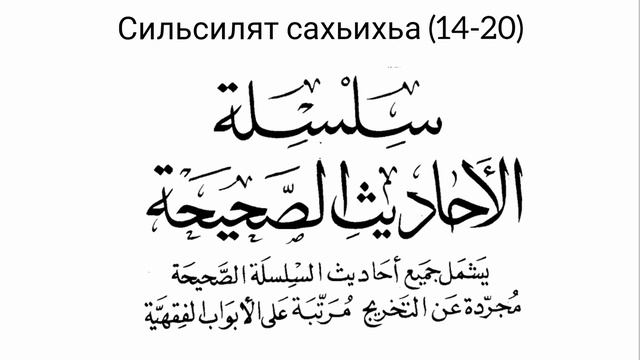 Сильсилят ас-сахьихьа- Шейх Альбанис гулдаь тешамедол хьадисаш (1/14-20) смотреть онлайн