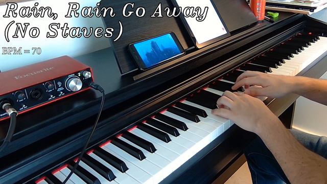 RAIN, RAIN GO AWAY (No Staves) || Beginner: First Pieces смотреть онлайн