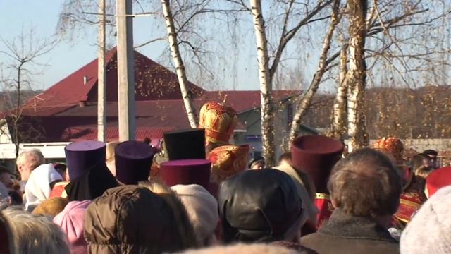 Dmitrov St Dmitry Solunsky monument inauguration HD смотреть онлайн
