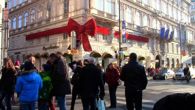 Австрия Вена перед Рождеством . Austria Vienna Экскурсии от www.austriadeluxe.at смотреть онлайн