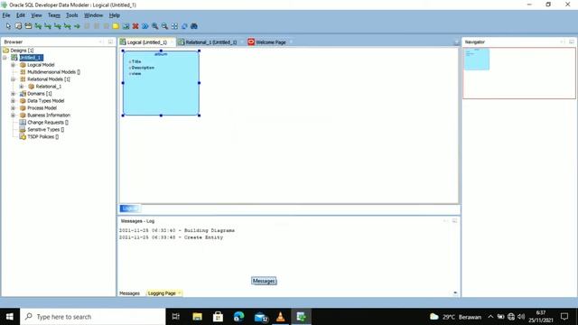 tutorial membuat tabel logical dan relational oracle data modeler смотреть онлайн