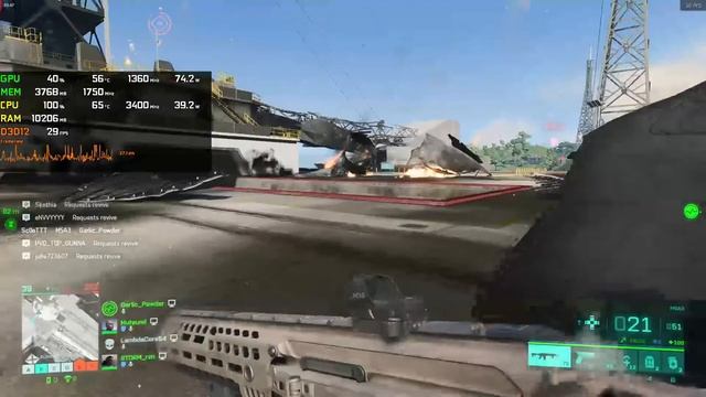 Battlefield 2042 - BETA | RX580 + i5-4570 смотреть онлайн
