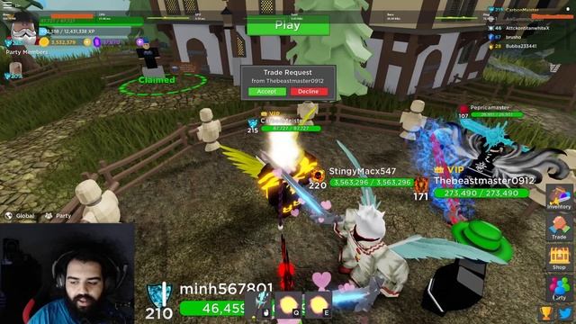 UPDATE 2 Grind "Ancient Tombs" And Level 200! Rumble Quest Roblox смотреть онлайн