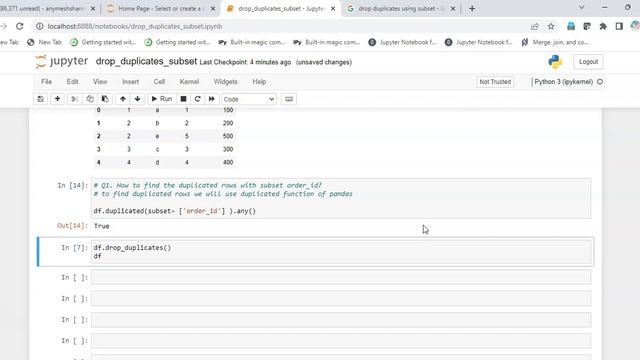 how to remove duplicate rows using subset columns смотреть онлайн