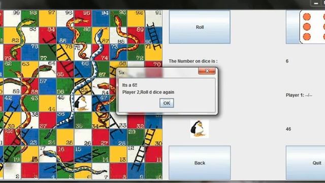 Snakes And Ladders - A Java based Game смотреть онлайн