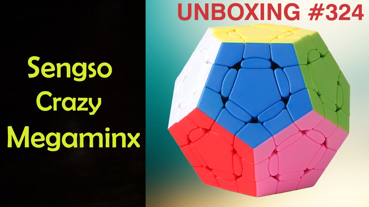 Unboxing №324 Sengso Crazy Megaminx | Dodecaheds Puzzle. Обзор смотреть онлайн