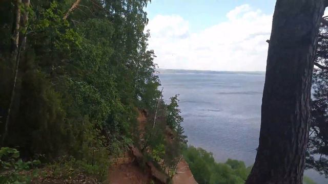 Красивый вид на Каму смотреть онлайн