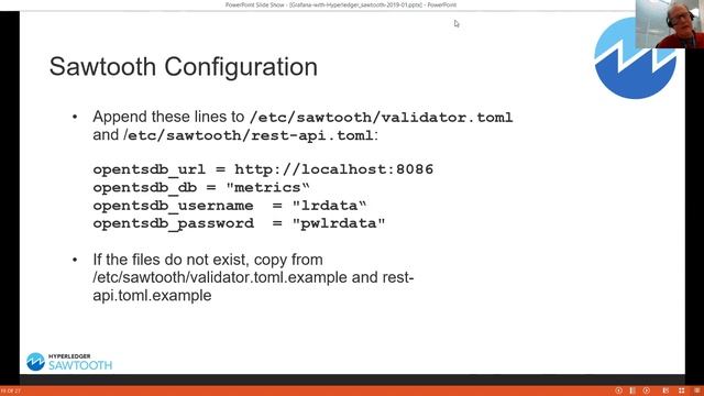 Hyperledger Sawtooth Performance Metrics with Grafana смотреть онлайн
