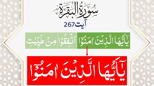 Quran Tajweed Course | Lesson 159 | Surah Baqrah 266-267 | Qurani/Noorani Qaida in Urdu | pyamequra смотреть онлайн
