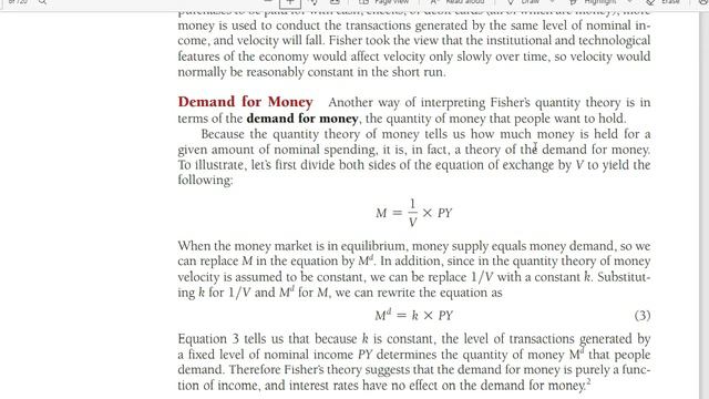 QUANTITY THEORY OF MONEY || EQUATION OF EXCHANGE || IRVING FISHER || Urdu || Hindi смотреть онлайн