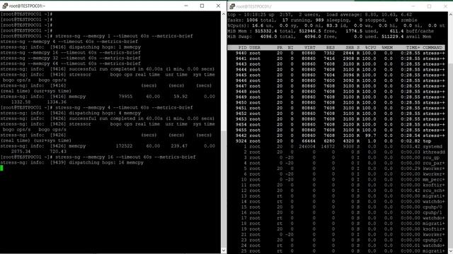 Test CPU Cache & Memory by Stress-ng смотреть онлайн