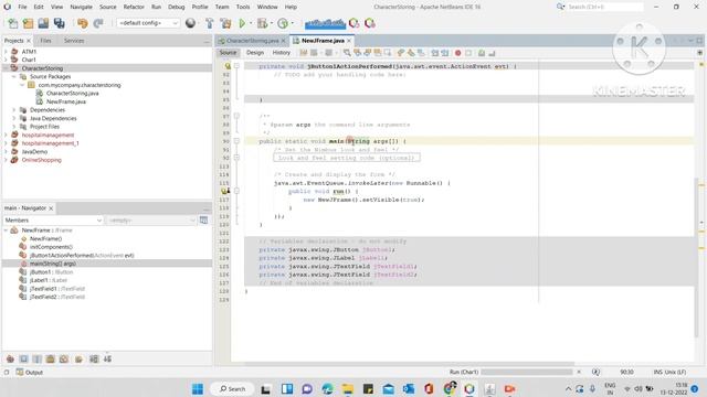 How to Store String value in char variable in java NetBeans | Hindi смотреть онлайн