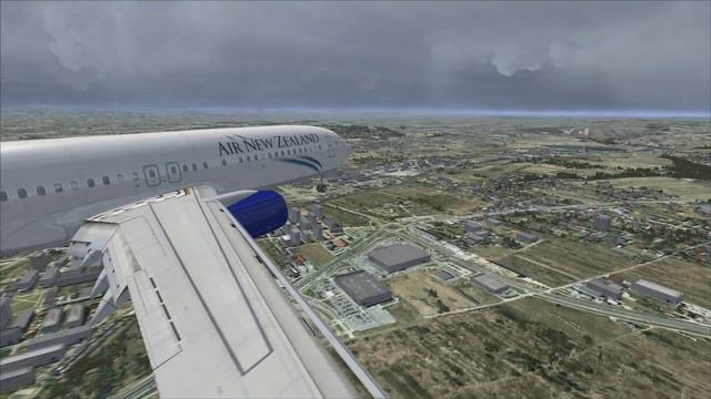 Boeing 737-800. Landing at Krakow Balice (EPKK). Thunderstorm weather. смотреть онлайн