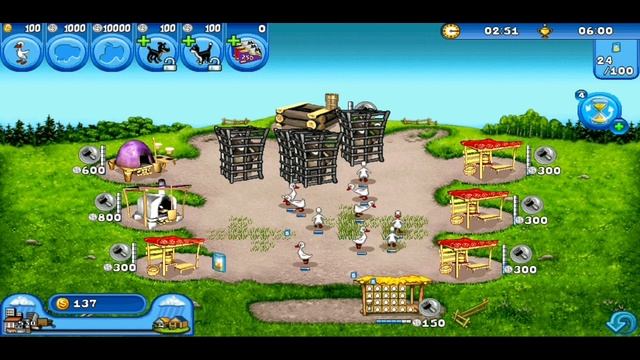 Перепрохождение игры Весёлая ферма (бесплатная версия(Android)) Новый ур. 6 (Зел. дорожка) на золот смотреть онлайн