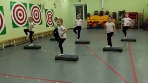 Степ-аэробика в детском саду