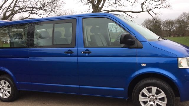 VW Transporter shuttle LWB 2.5TDI 130PS shuttle смотреть онлайн