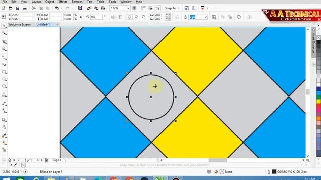 Coreldraw X7 complete course in urdu (best graphic designing)||Class No:3|| AA Technical Educationa смотреть онлайн