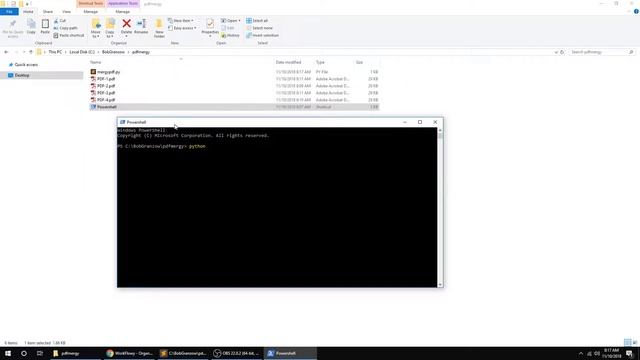 Python PDF Merge смотреть онлайн