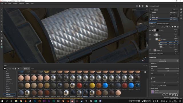 CAR (TRUCK URAL-4320) TEXTURING IN SUBSTANCE PAINTER PT.11