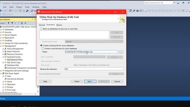 SQL Server Backup Wizard || SQL Server Backup Maintenance Task || SQL Server Database Backup смотреть онлайн