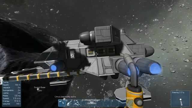 Space engineers | Grinder\Welder | Large Ship смотреть онлайн