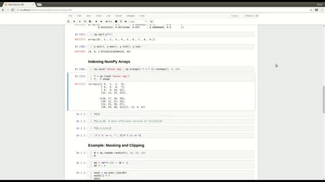 F18 Recitation 0 (2_2) - Numpy Primer смотреть онлайн
