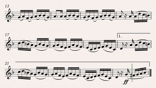 Итюрральд "Критис" из "Греческой сюиты - ноты и видеоминусовка для саксофона-альта, темп 80 смотреть онлайн