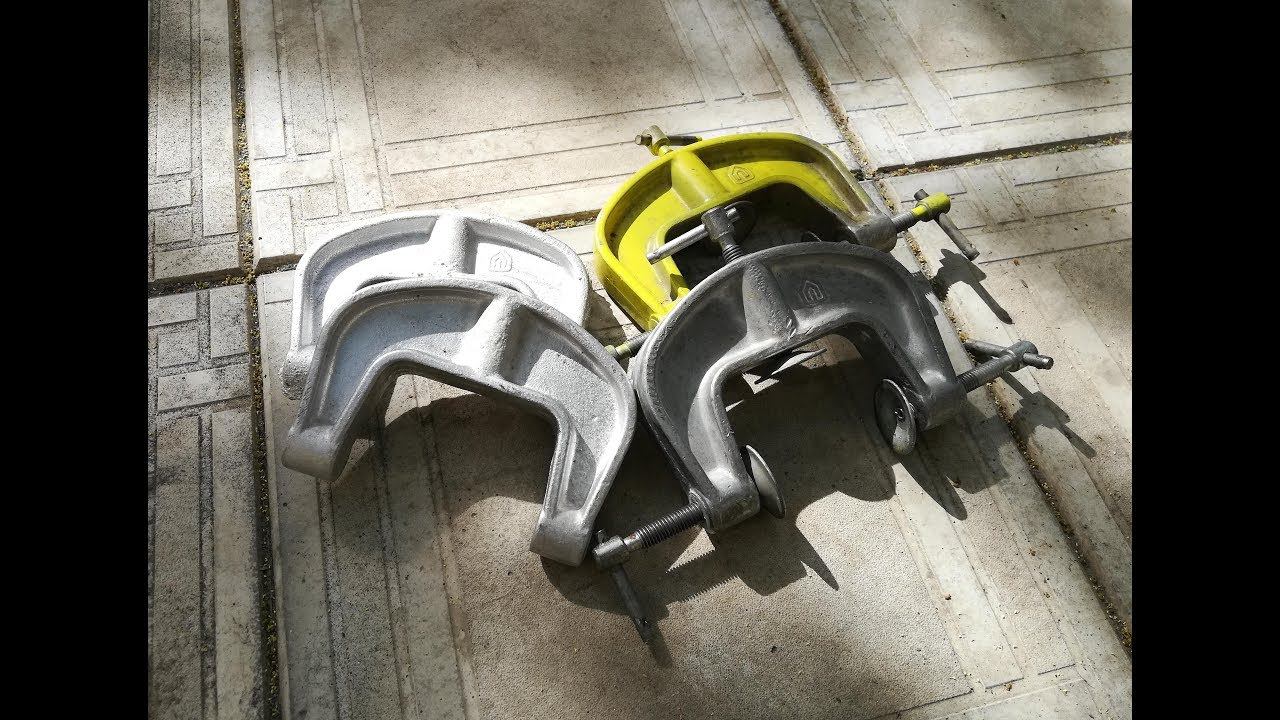 литьё алюминия струбцины смотреть онлайн