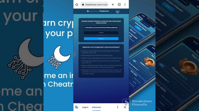 CARA AKTIFKAN MINING NODE CHEATMOON DI HANDPHONE TANPA HARUS MENGGUNAKAN KOMPUTER смотреть онлайн